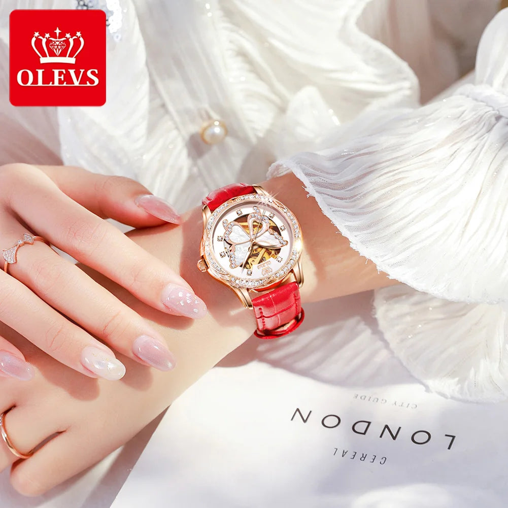 OLEVS 6622 Luxury Brand Ladies Wrist Watch