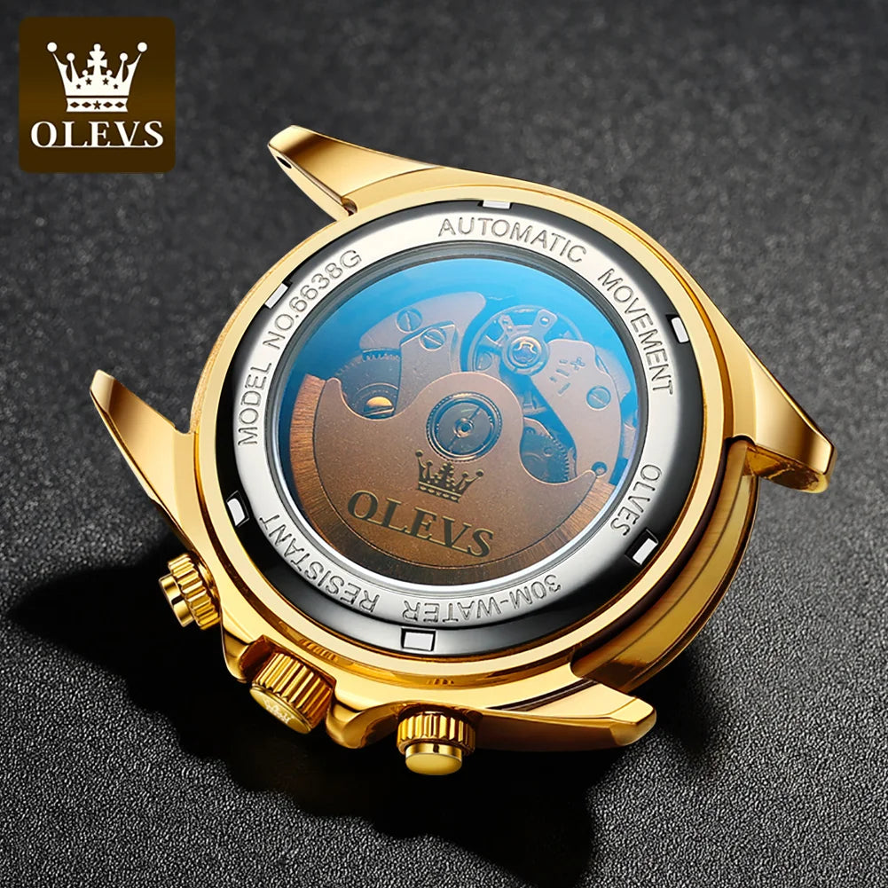 OLEVS  6638 Men's Mechanical Watch