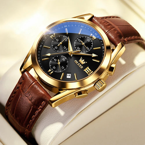 2021 2872 Premium Leather Sport Chronograph