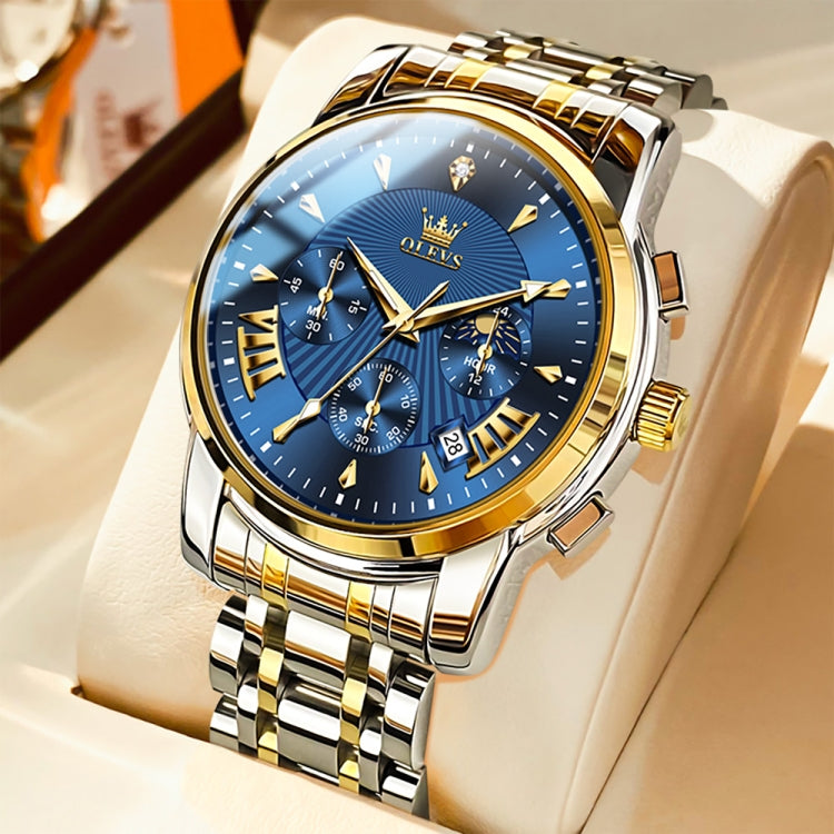 OLEVS 2892 Multifunctional Chronograph Waterproof Wristwatch