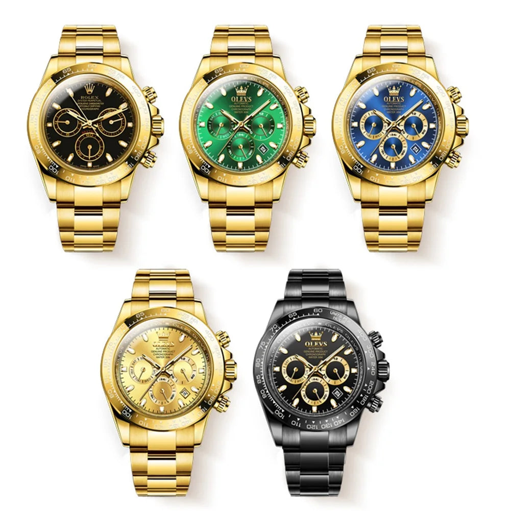 OLEVS Men's Classic Luxury Automatic Mechanical