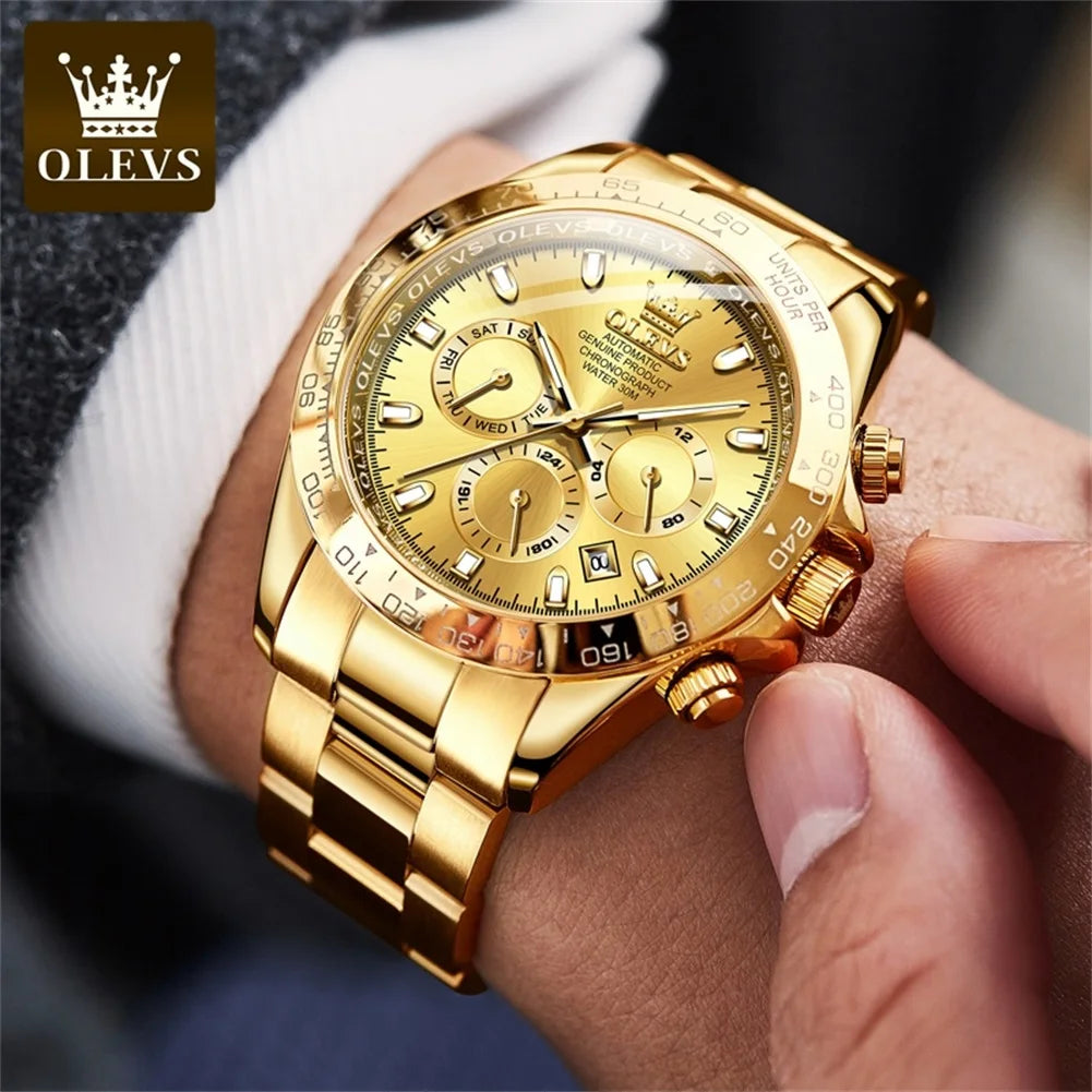 OLEVS Men's Classic Luxury Automatic Mechanical