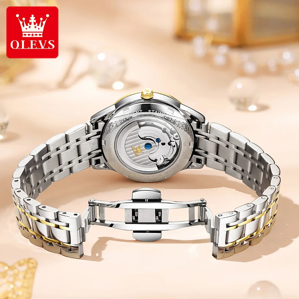 OLEVS 6608 Women's Tourbillon Style Waterproof Luminous