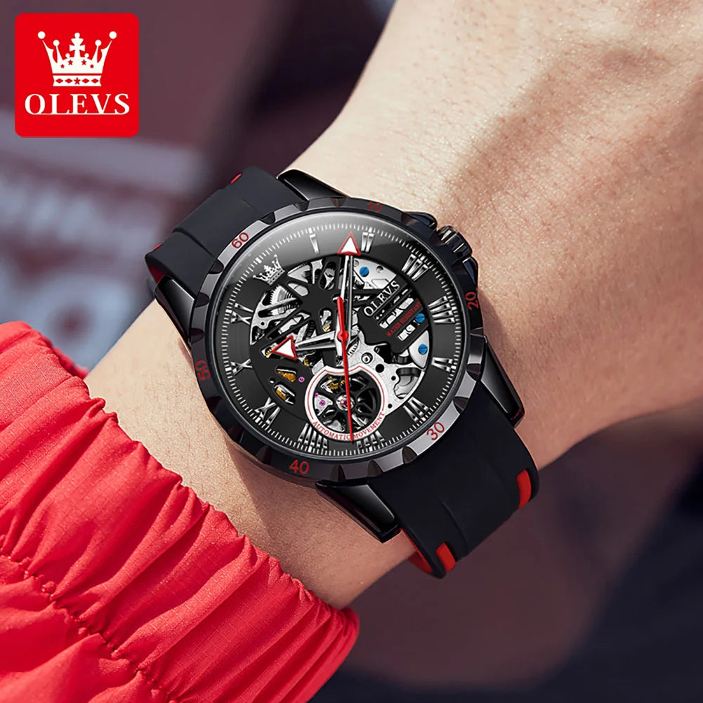 OLEVS 9918 Men's Hollow Out Sporty