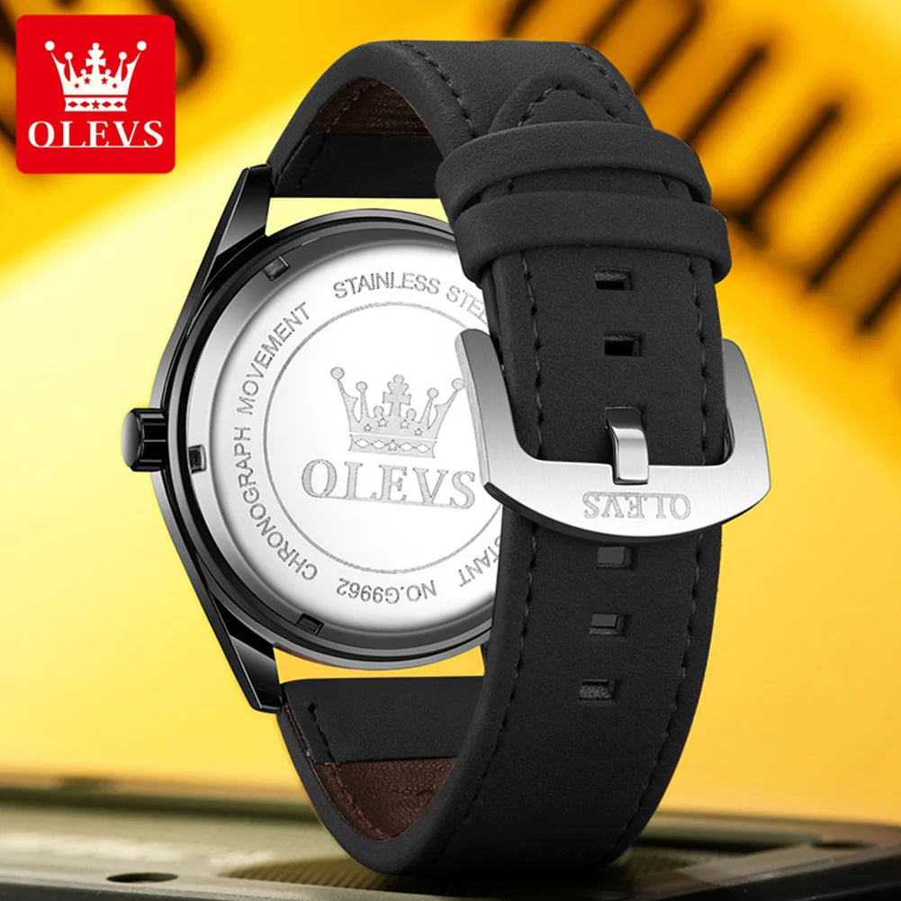 OLEVS 9962 Men's Leather