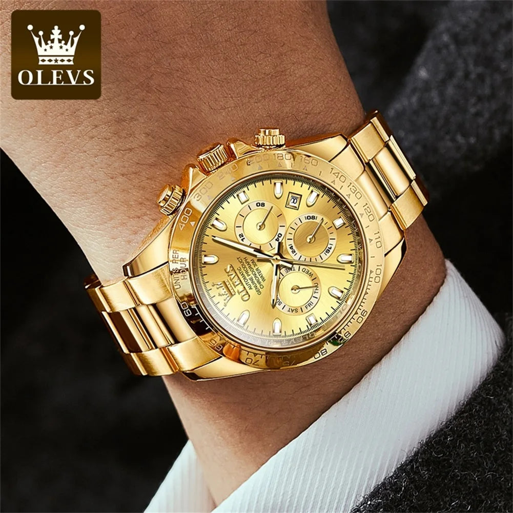 OLEVS Men's Classic Luxury Automatic Mechanical