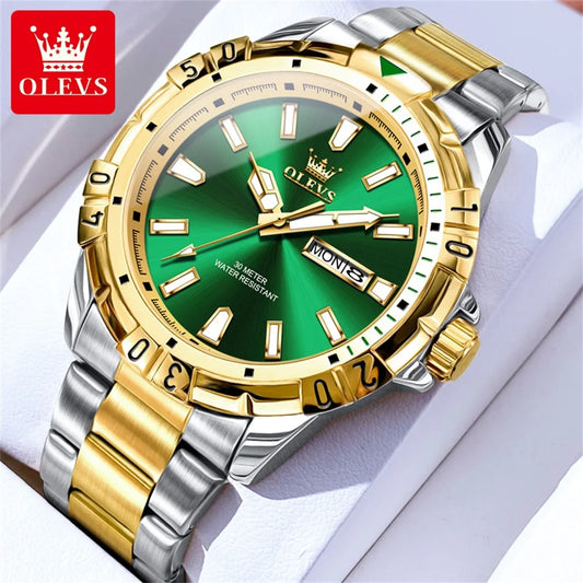 OLEVS 5560 Men's Diver Style Classic Luminous Reloj