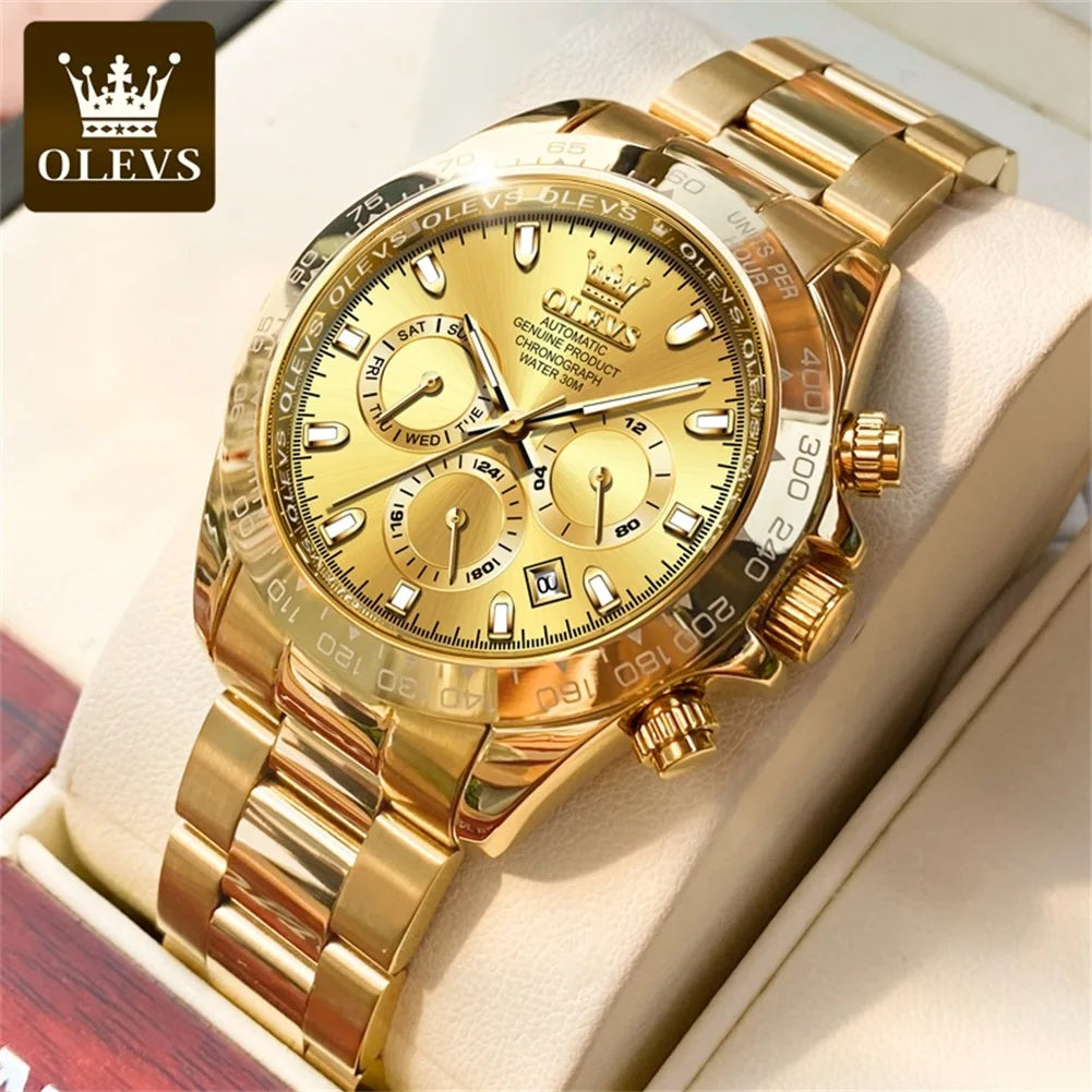 OLEVS Men's Classic Luxury Automatic Mechanical
