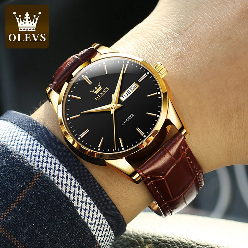 OLEVS 6898 Casual Watch for Man Original Luminous