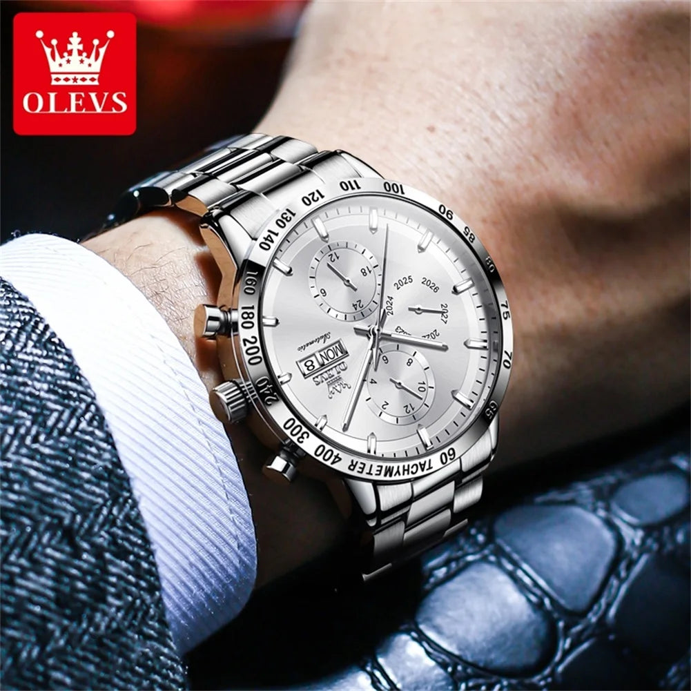 OLEVS 6683 Men's Perpetual Calendar