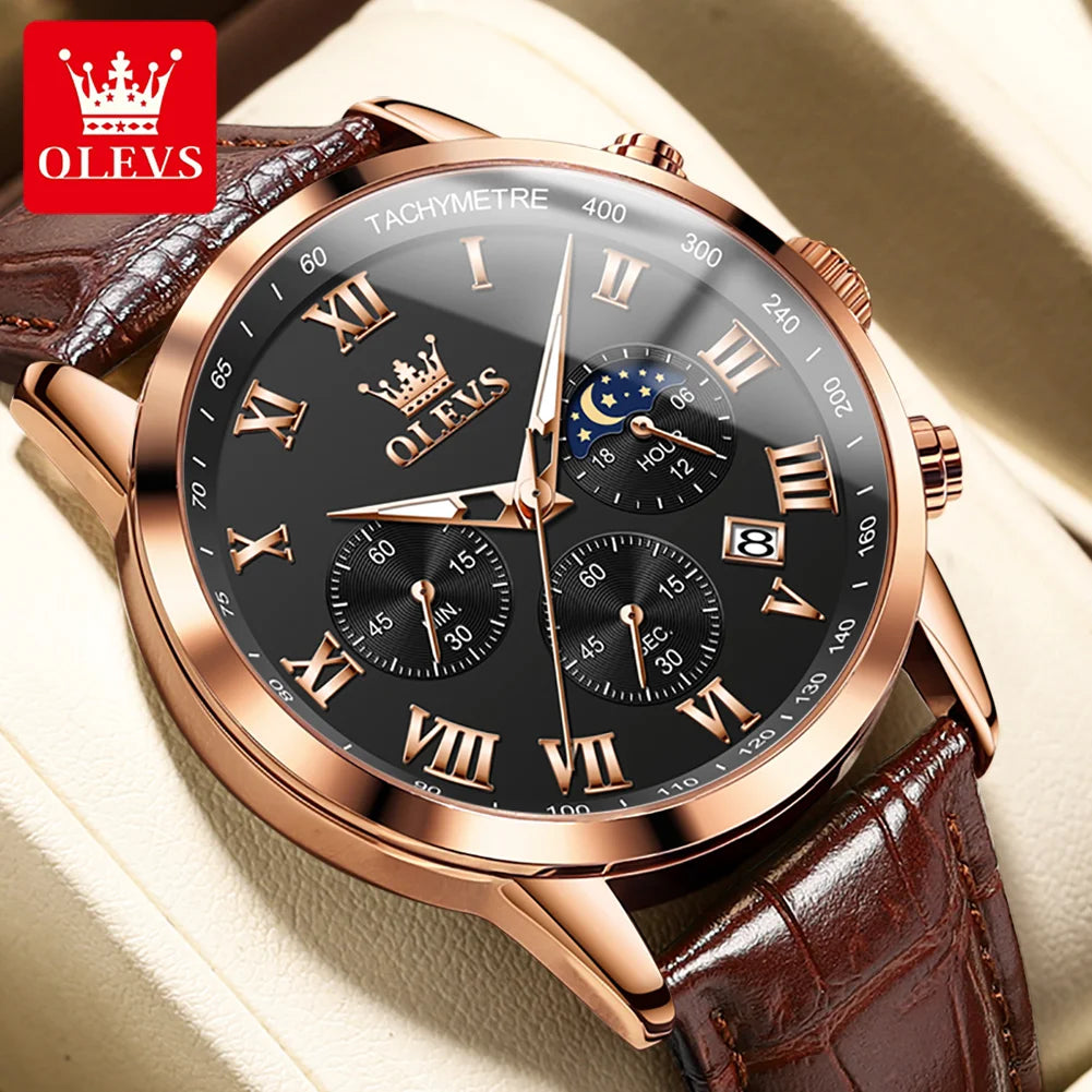 OLEVS 5529 Men's Classic Analog Multifunction Chronograph