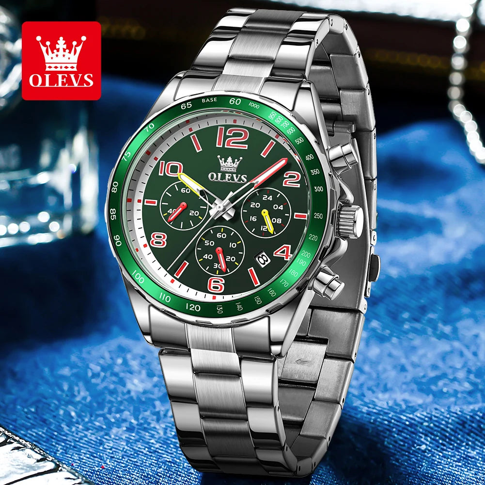 OLEVS Men's Watches No.TY714 Chronograph Waterproof