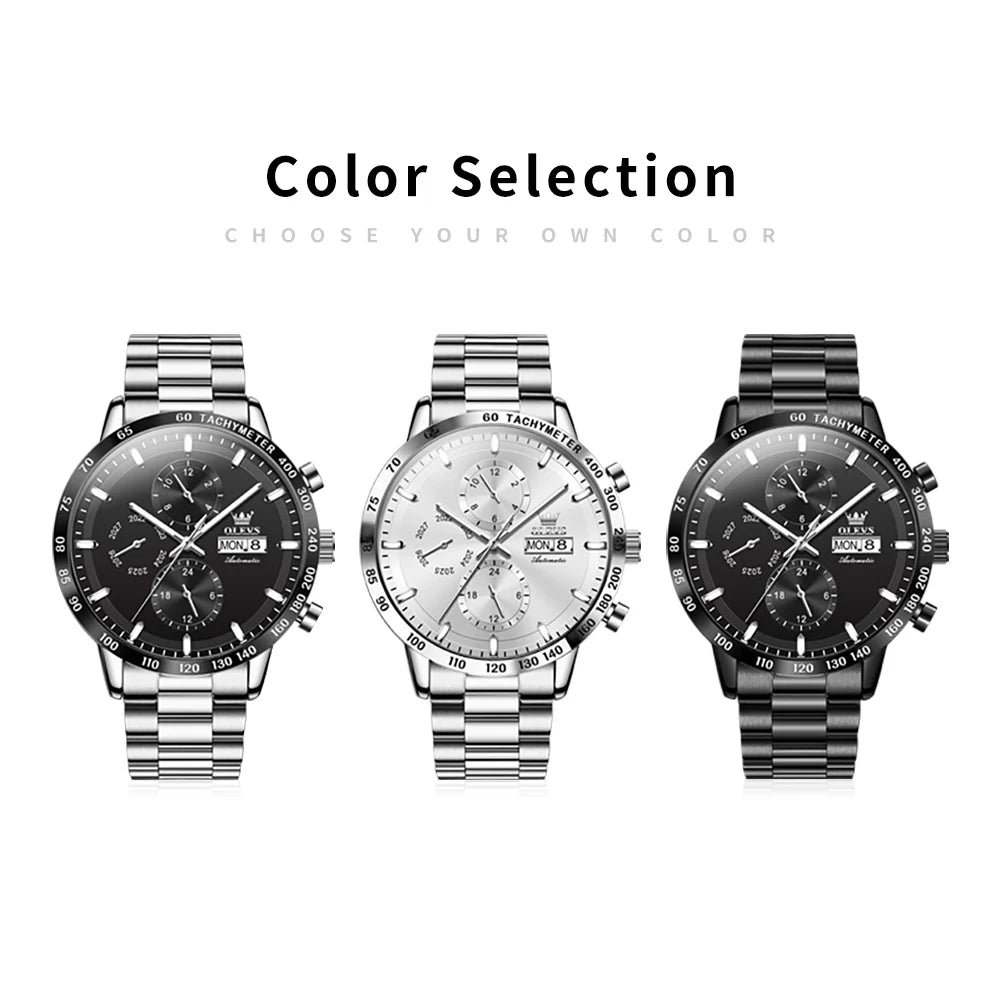 OLEVS 6683 Men's Perpetual Calendar