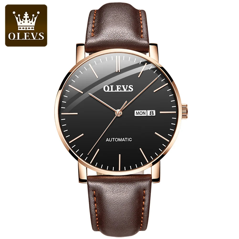 OLEVS 5882 Men's Waterproof Date Week High Quality Wristwatch