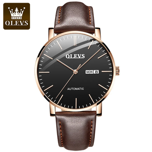 OLEVS 5882 Men's Waterproof Date Week High Quality Wristwatch