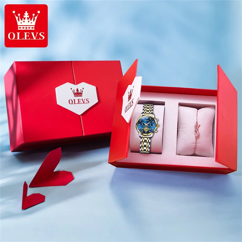 OLEVS Women's Luminous Exquisite Gift Box Set