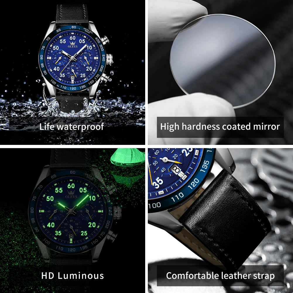 OLEVS TY703 Chronograph Waterproof Fashion Casual