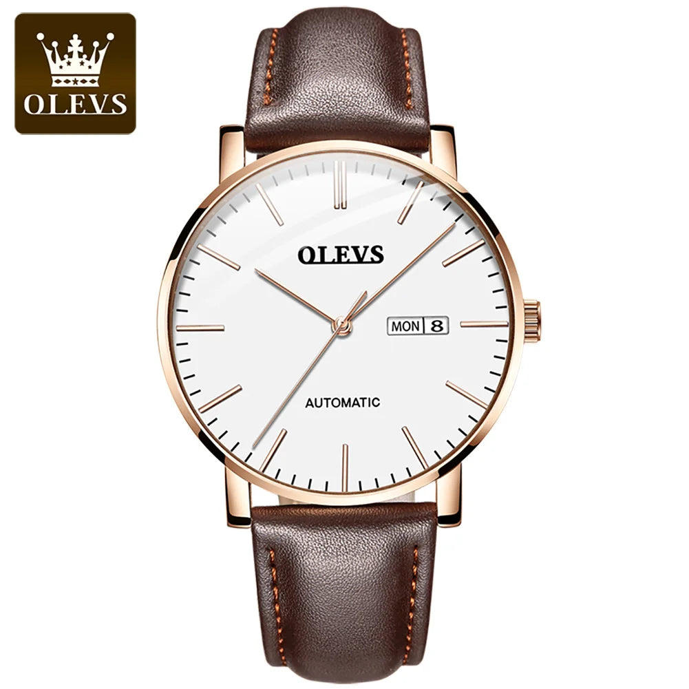 OLEVS 5882 Men's Waterproof Date Week High Quality Wristwatch