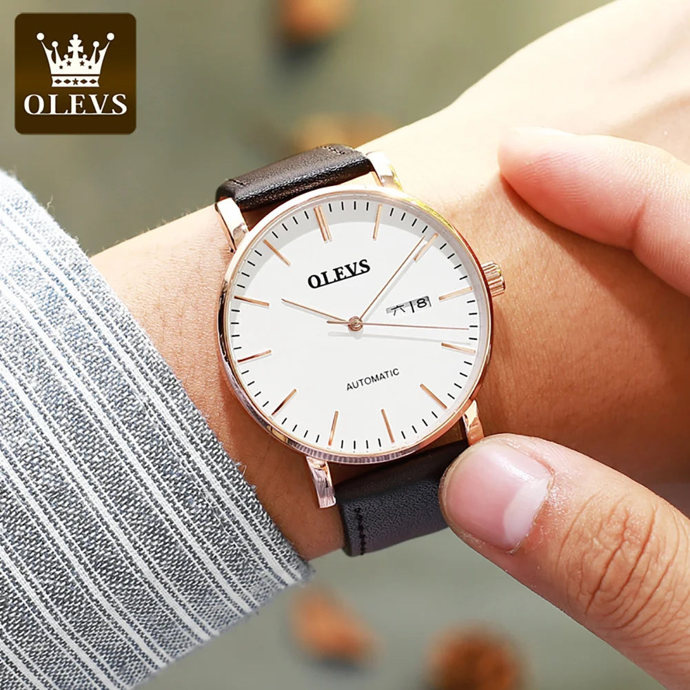 OLEVS 5882 Men's Waterproof Date Week High Quality Wristwatch