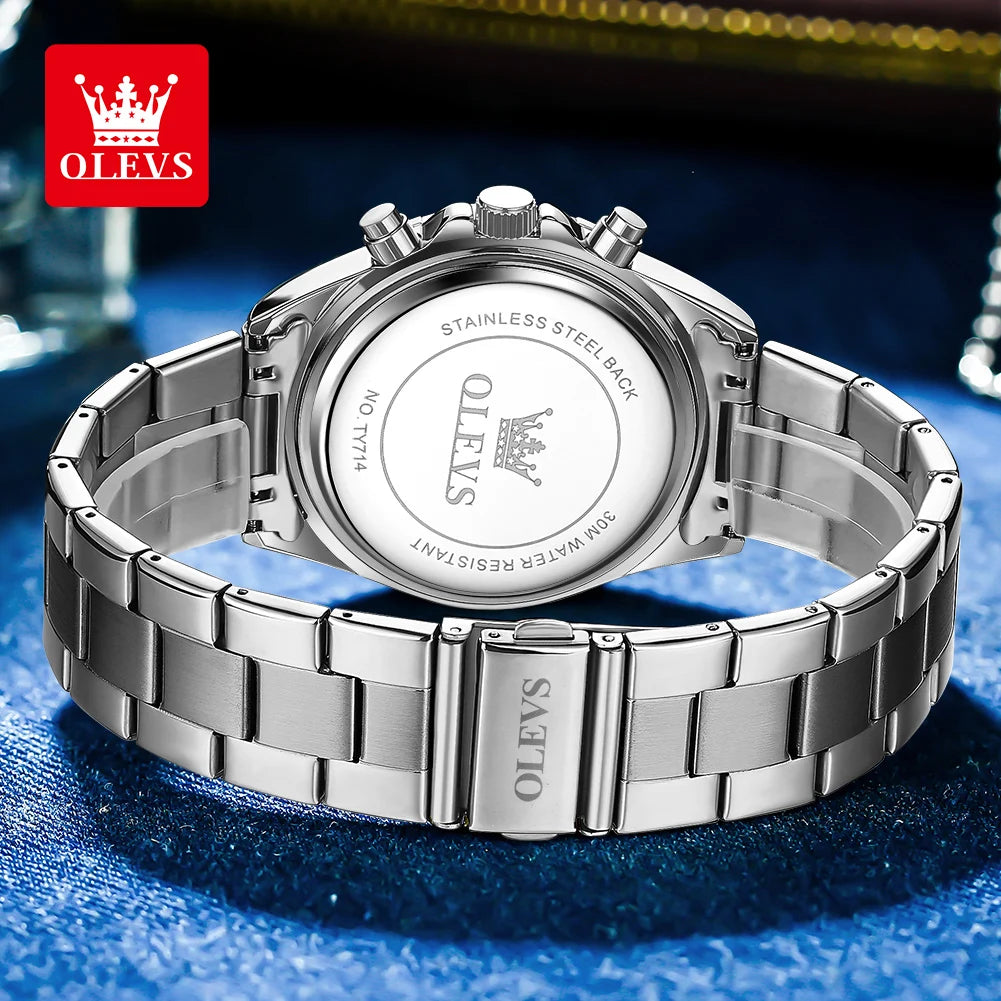 OLEVS Men's Watches No.TY714 Chronograph Waterproof