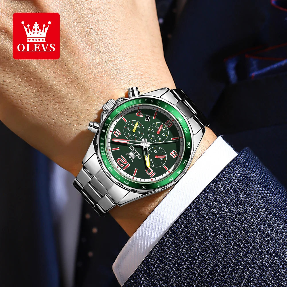 OLEVS Men's Watches No.TY714 Chronograph Waterproof