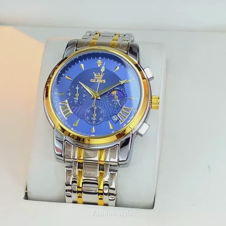 OLEVS 2892 Multifunctional Chronograph Waterproof Wristwatch